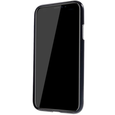 Apple iPhone Xr Mercury melns cieta silikona (TPU) apvalks / vacins.lv