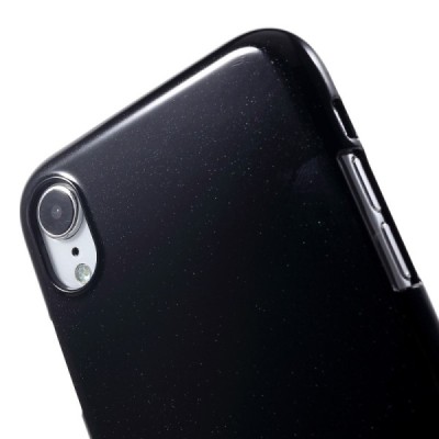 Apple iPhone Xr Mercury melns cieta silikona (TPU) apvalks / vacins.lv