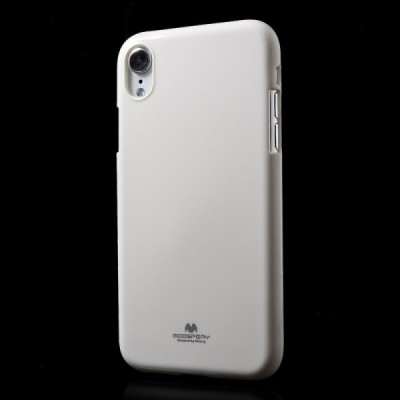 Apple iPhone Xr Mercury balts cieta silikona (TPU) apvalks / vacins.lv