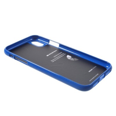 Apple iPhone Xr Mercury tumši zils cieta silikona (TPU) apvalks / vacins.lv