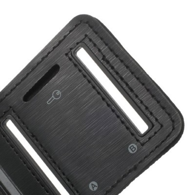 Futrālis sportam (rokas saite) - melns, universāls (L+ izmērs) / Vacins.lv