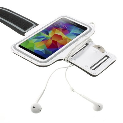 Futrālis sportam (rokas saite) - balts, universāls (L+ izmērs) / Vacins.lv