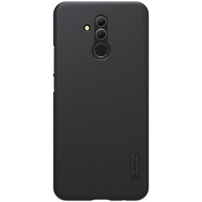 Huawei Mate 20 Lite Nillkin Frosted Shield juodas plastikinis dėklas / Priedai.lt