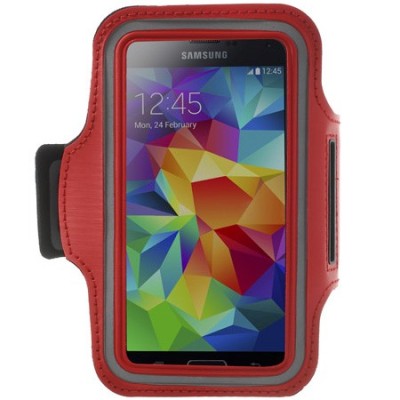 Futrālis sportam (rokas saite) - sarkans, universāls (L+ izmērs) / Vacins.lv