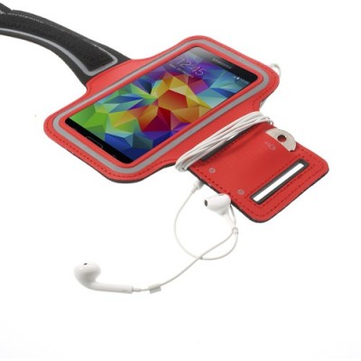 Futrālis sportam (rokas saite) - sarkans, universāls (L+ izmērs) / Vacins.lv