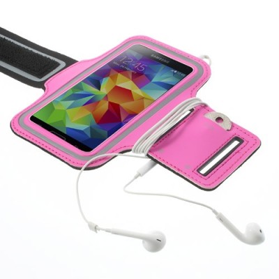 Futrālis sportam (rokas saite) - rozs, universāls (L+ izmērs) / Vacins.lv