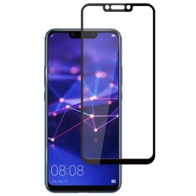 Huawei Mate 20 Lite „Mocolo“ 9H Tempered Glass sustiprintos apsaugos juodas pilnai dengiantis apsauginis ekrano stiklas 0,26 mm 
