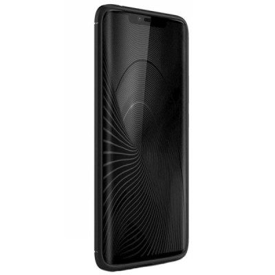 Huawei Mate 20 Pro „Carbon“ kieto silikono TPU juodas dėklas - nugarėlė / Priedai.lt