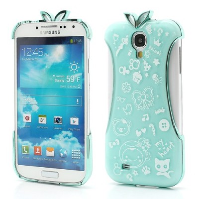 Stilingas „Cheongsam Design“ žalias (mėtinis) Samsung Galaxy S4 i9505 dėklas (nugarėlė, dėkliukas) / Priedai.lt