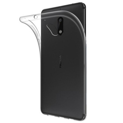 Nokia 5.1 (2018) cieta silikona dzidrs (TPU) apvalks / vacins.lv