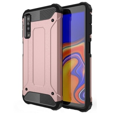 Pastiprinātas aizsardzības rozs Samsung Galaxy A7 (2018) apvalks / Vacins.lv