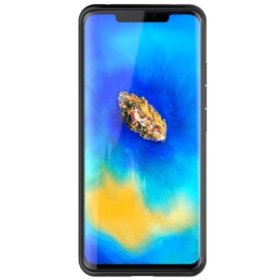 Huawei Mate 20 Pro „Cocose“ dzidrs apmales melnā krāsā apvalks / Vacins.lv