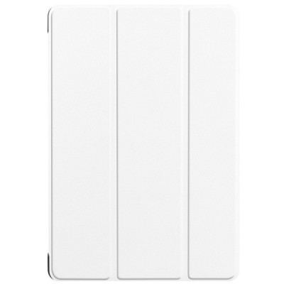 Huawei MediaPad T5 10 atvēramais balts maciņš / Vacins.lv