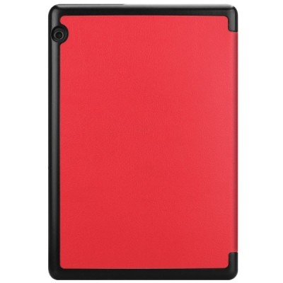 Huawei MediaPad T5 10 atvēramais sarkans maciņš / Vacins.lv