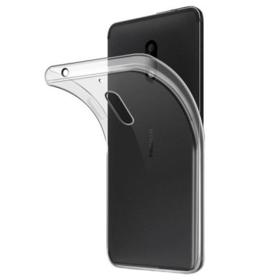 Nokia 3.1 (2018) dzidrs (caurspīdīgs) cieta silikona TPU pasaulē planākais apvalks / Vacins.lv