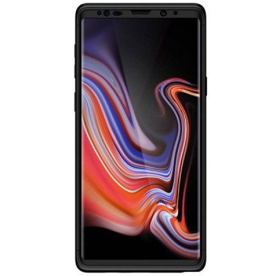 Samsung Galaxy Note 9 (N960F) „Spigen“ Thin Fit 360 melns futrālis + ekrāna aizsargstikls / Vacins.lv