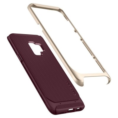 „Spigen“ Neo Hybrid pastiprinātas aizsardzības bordo Samsung Galaxy S9 (G960) apvalks / Vacins.lv