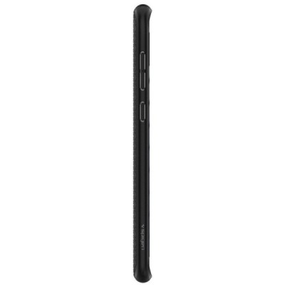 „Spigen“ Liquid Air Samsung Galaxy S8+ (G955) juodas kieto silikono dėklas / Priedai.lt