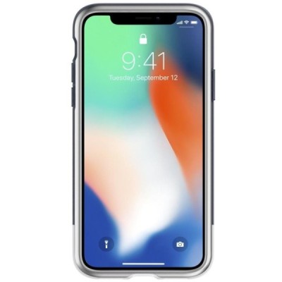 „Spigen“ Classic C1 pastiprinātas aizsardzības melns Apple iPhone X (iPhone Xs) apvalks / Vacins.lv