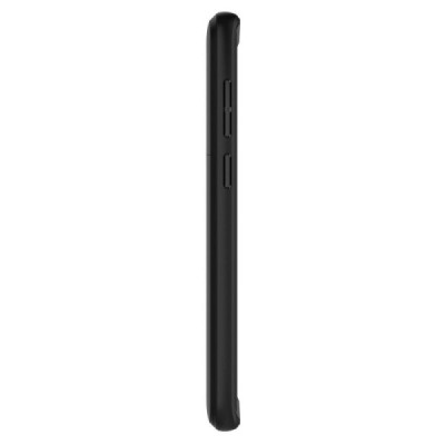 „Spigen“ Slim Armor CS Samsung Galaxy S9 (G960) juodas kieto silikono dėklas / Priedai.lt