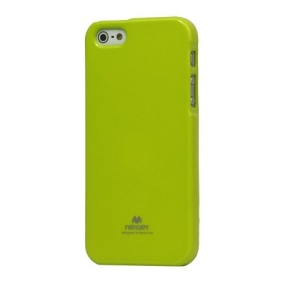 „Mercury“ Color kieto silikono (TPU) žalias Apple iPhone SE (5, 5s) dėklas (dėkliukas) / Priedai.lt