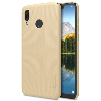 Huawei Honor Play Nillkin Frosted Shield zelta plastmasas apvalks / vacins.lv