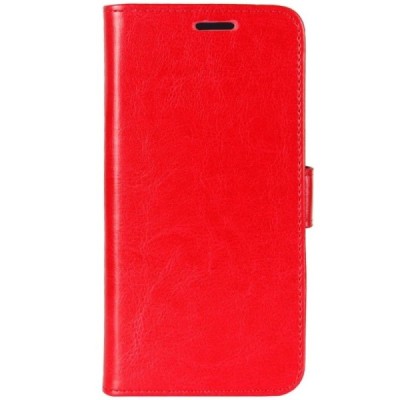 LG G7 ThinQ atvēramais ādas sarkans maciņš (maks) / Vacins.lv