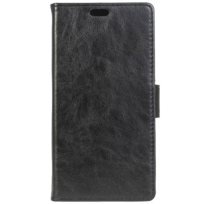 Huawei Honor 7C atvēramais ādas melns maciņš (maks) / Vacins.lv