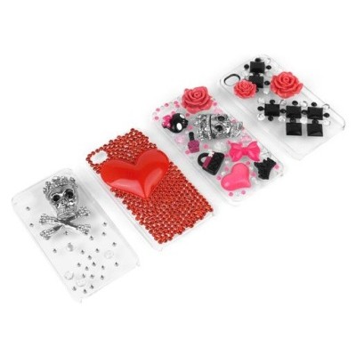 Apple iPhone SE (5, 5s) „iDesign“ Skull dėklų rinkinys / Priedai.lt