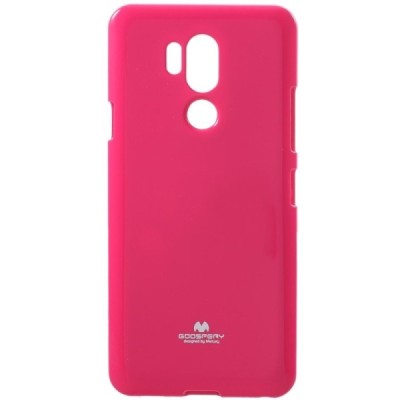 LG G7 ThinQ Mercury tumši rozs cieta silikona (TPU) apvalks / vacins.lv