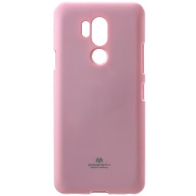 LG G7 ThinQ Mercury gaiši rozs cieta silikona (TPU) apvalks / vacins.lv