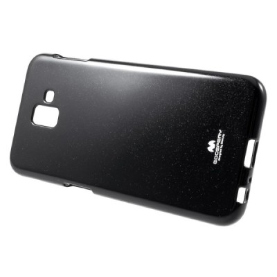 Samsung Galaxy J6+ 2018 (J610) Mercury melns cieta silikona (TPU) apvalks / vacins.lv