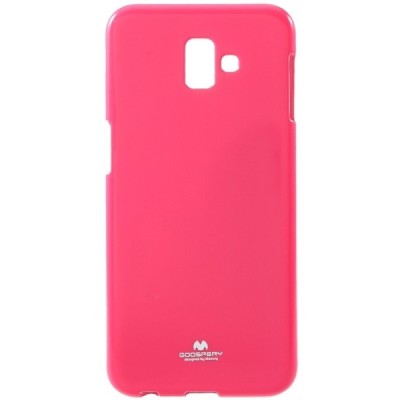 Samsung Galaxy J6+ 2018 (J610) Mercury tamsiai rožinis kieto silikono tpu dėklas - nugarėlė / Priedai.lt