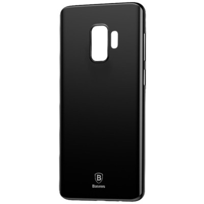 „Baseus“ Wing plastikinis Samsung Galaxy S9 (G960) juodas dėklas - nugarėlė / Priedai.lt