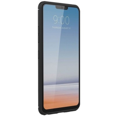LG G7 ThinQ (G710EM) kieto silikono TPU juodas dėklas - nugarėlė / Priedai.lt