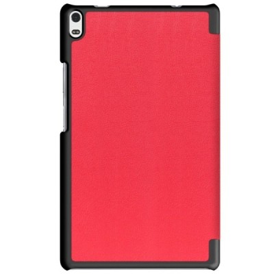 Lenovo Lenovo Tab4 8 Plus (TB-8704F/N) atvēramais sarkans maciņš / Vacins.lv