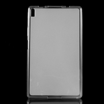 Lenovo Tab4 8 Plus (TB-8704F/N) cieta silikona (TPU) matēts apvalks - dzidrs / Vacins.lv