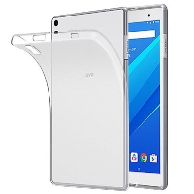 Lenovo Tab4 8 Plus (TB-8704F/N) cieta silikona (TPU) matēts apvalks - dzidrs / Vacins.lv