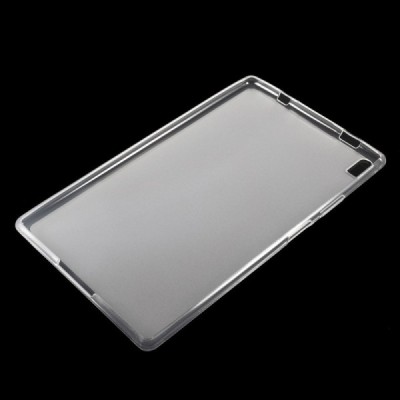 Lenovo Tab4 8 Plus (TB-8704F/N) cieta silikona (TPU) matēts apvalks - dzidrs / Vacins.lv