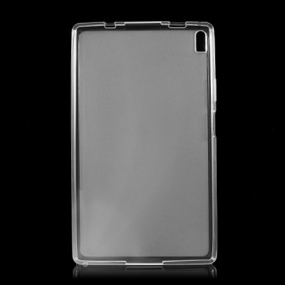 Lenovo Tab4 8 Plus (TB-8704F/N) cieta silikona (TPU) matēts apvalks - dzidrs / Vacins.lv