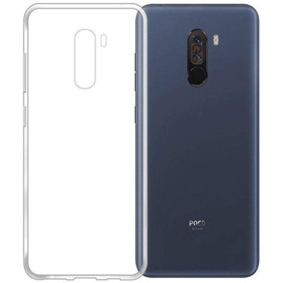 Xiaomi Pocophone F1 dzidrs (caurspīdīgs) cieta silikona TPU pasaulē planākais apvalks / Vacins.lv