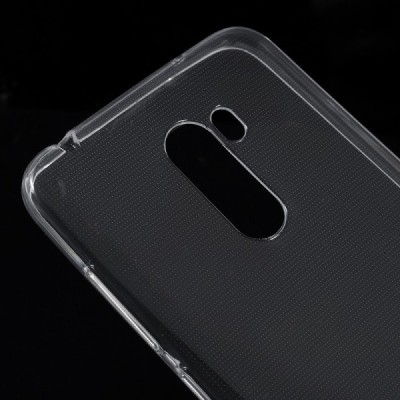 Xiaomi Pocophone F1 dzidrs (caurspīdīgs) cieta silikona TPU pasaulē planākais apvalks / Vacins.lv