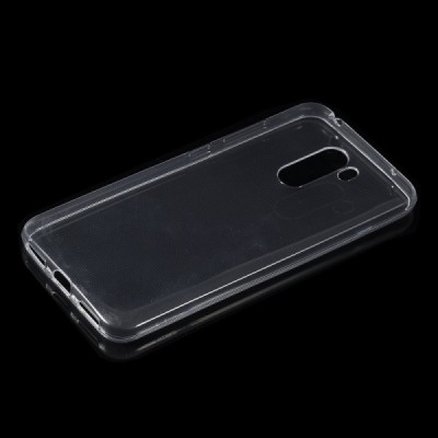 Xiaomi Pocophone F1 dzidrs (caurspīdīgs) cieta silikona TPU pasaulē planākais apvalks / Vacins.lv