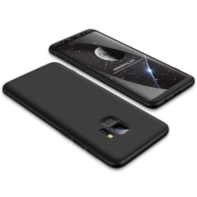 „Thin Fit 360“ plastikinis Samsung Galaxy S9 (G960F) juodas dėklas - nugarėlė / Priedai.lt