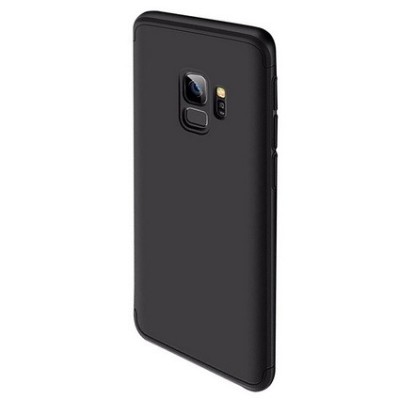 „Thin Fit 360“ plastikinis Samsung Galaxy S9 (G960F) juodas dėklas - nugarėlė / Priedai.lt
