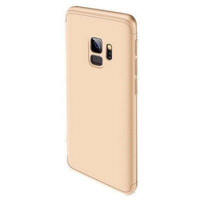 Samsung Galaxy S9 (G960F) Thin Fit 360“ zelta futrālis / Vacins.lv