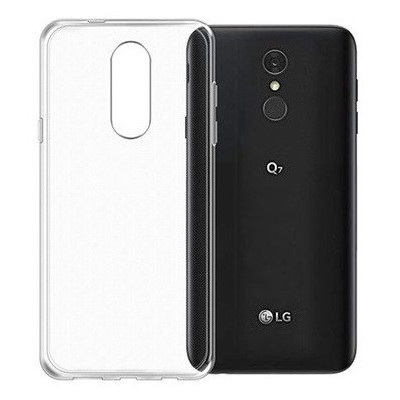 LG Q7 cieta silikona (TPU) dzidrs apvalks / vacins.lv