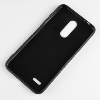 „Bi-Color“ Splicing LG K11 2018 (X410EO) rudas, juodas odinis dėklas / Priedai.lt