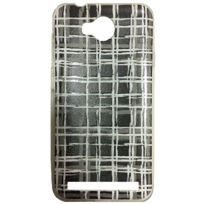 „Pattern“ melns cieta silikona futrālis Huawei Y3 II (Huawei Y3 2) / Vacins.lv