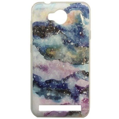 „Space“ rakstains cieta silikona futrālis Huawei Y3 II (Huawei Y3 2) / Vacins.lv